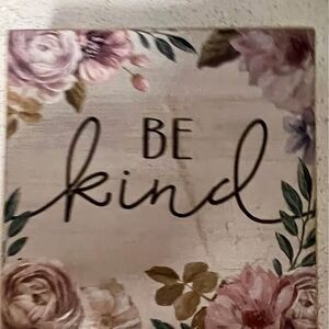 Be Kind Wall Home Decor